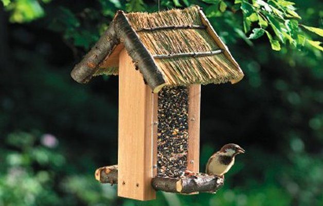 Cozy Cabin DIY Bird Feeder | Backyard Projects - Birds and Blooms