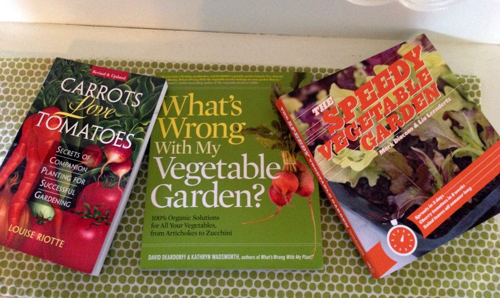 Vegetable gardening books