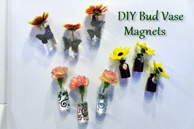 DIY Bud Vase Magnets