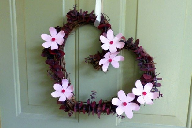 Valentine's Day Wreath Craft