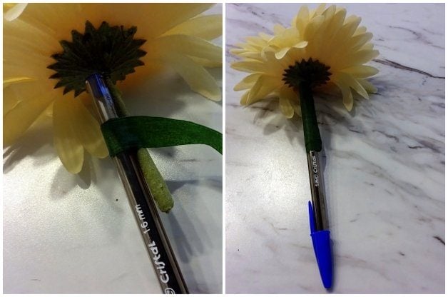 Easy DIY Flower Pens Craft