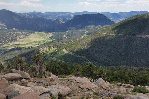 Scenery and Birding in Rocky Mountain NP