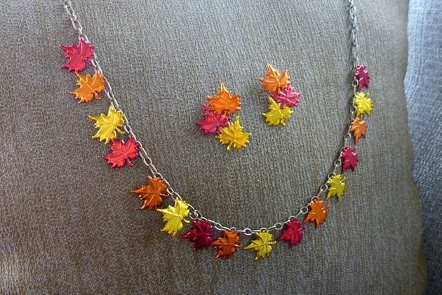 Fall Leaf Jewelry