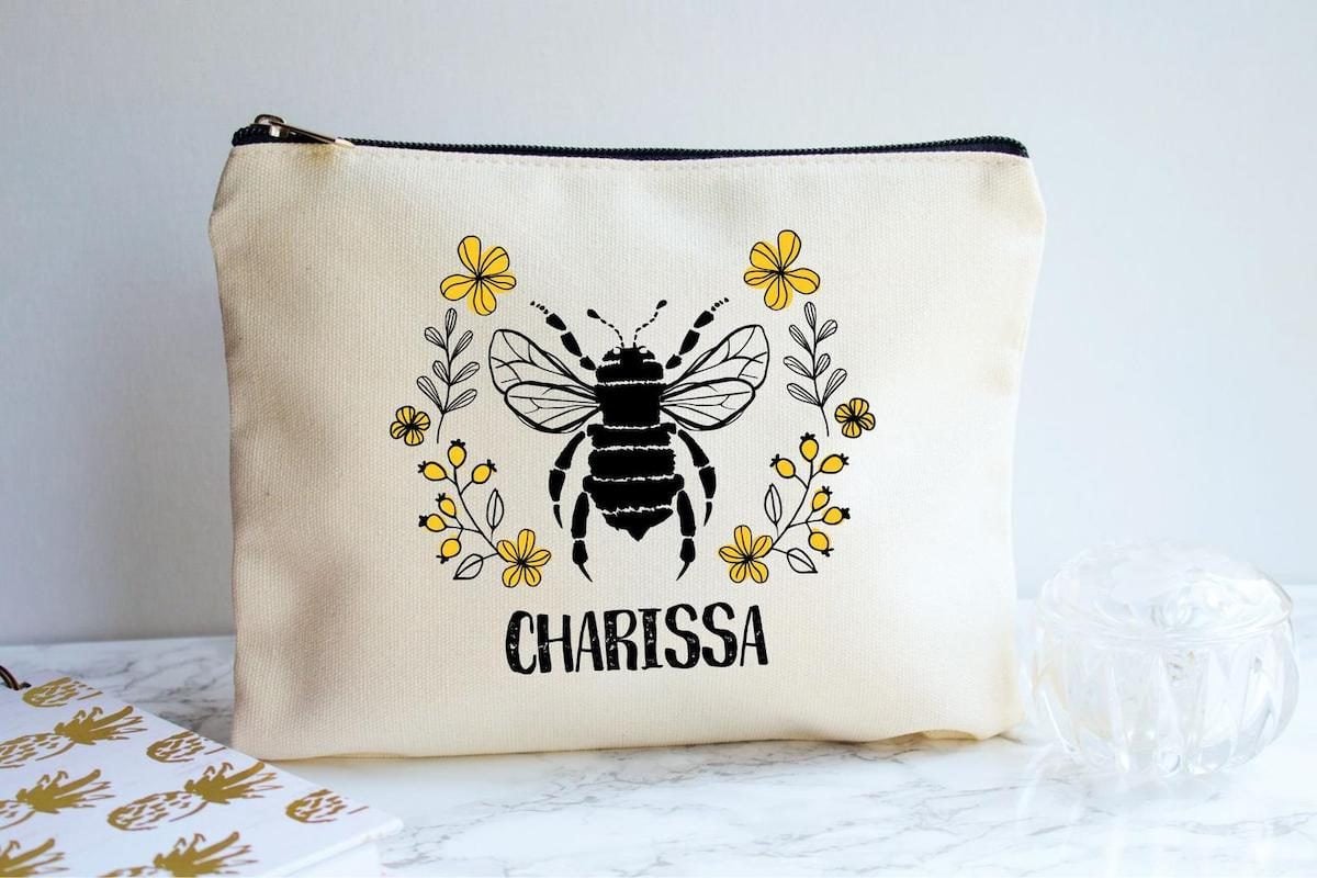 Bee Gifts for Women, Bee Themed Gifts, Honey Bee Gifts, Hostess Gift Ideas,  Black and White, Gifts for Roommates, Hostess Gift Ideas, Nei 