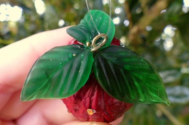 Strawberry Walnut Ornament Craft