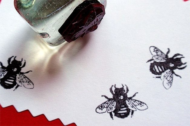 bumblebee stamp