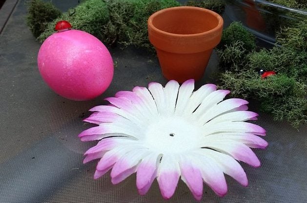Flower Pot Easter Eggs 4