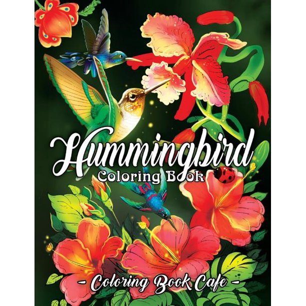 Hummingbird coloring book