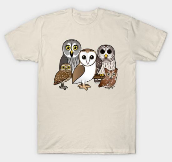 Owl Shirts TeePublic Birdorable