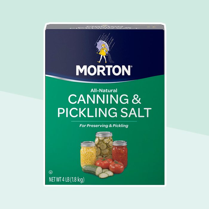 (2 pack) Morton Canning & Pickling Salt, 4 Lbs