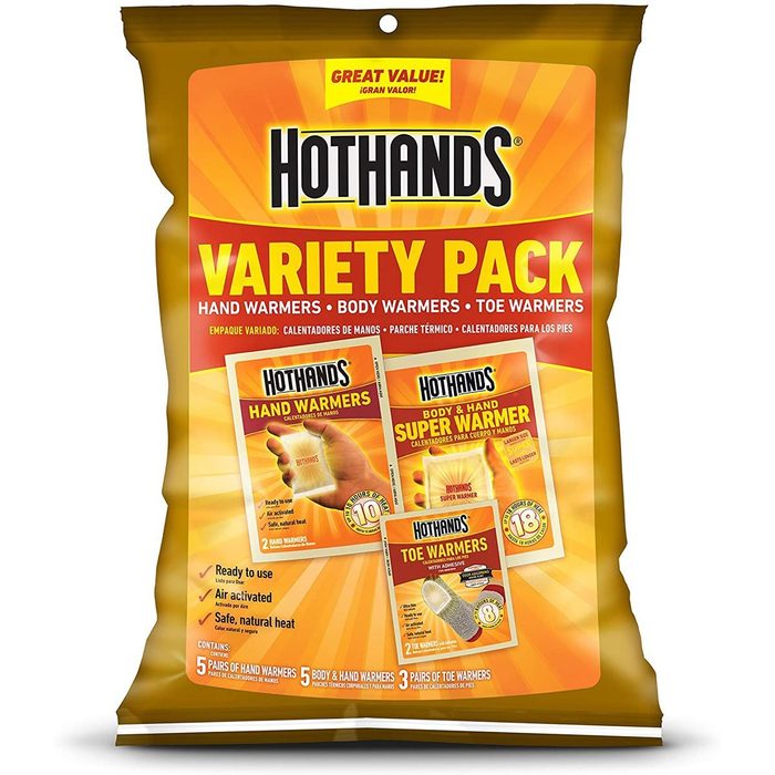 hot hands heat packs