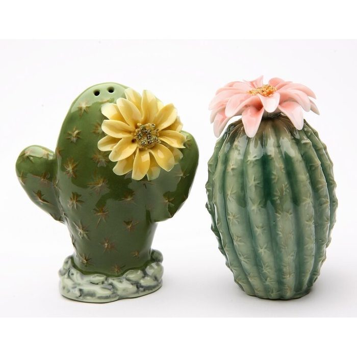 cactus salt and pepper shakers