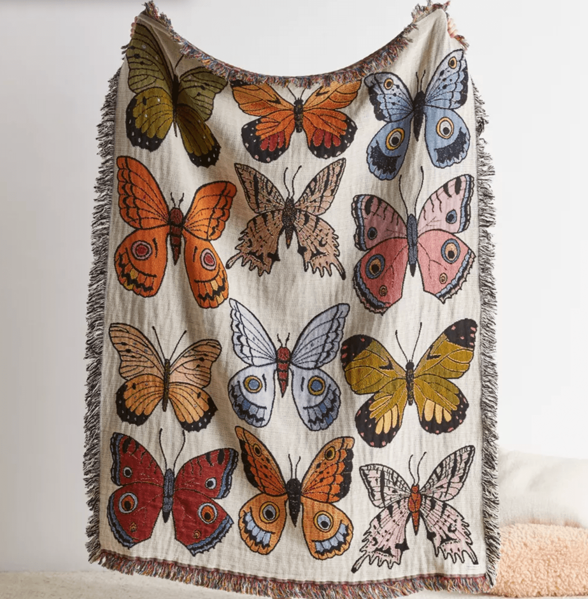 Butterflies PORCELAIN ORNAMENT Great Christmas Gift Idea 