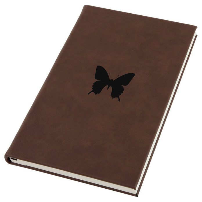 leather butterfly journal