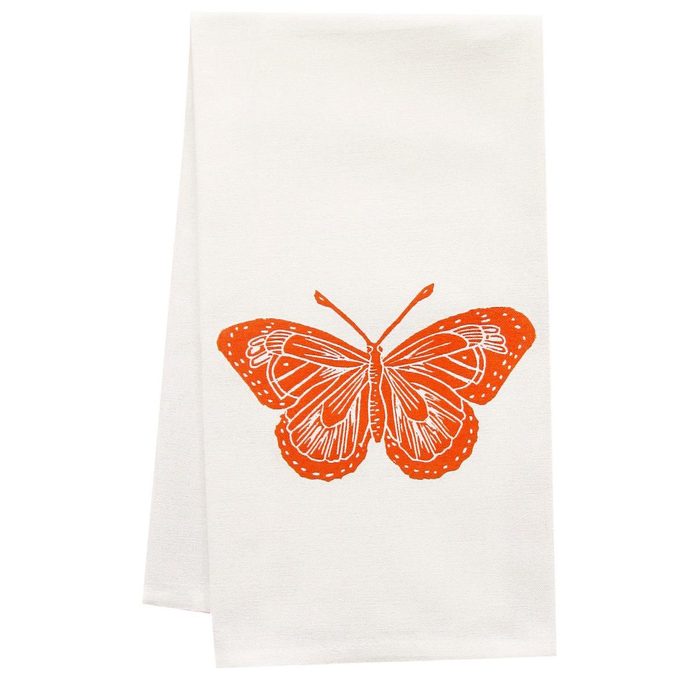 butterfly towel