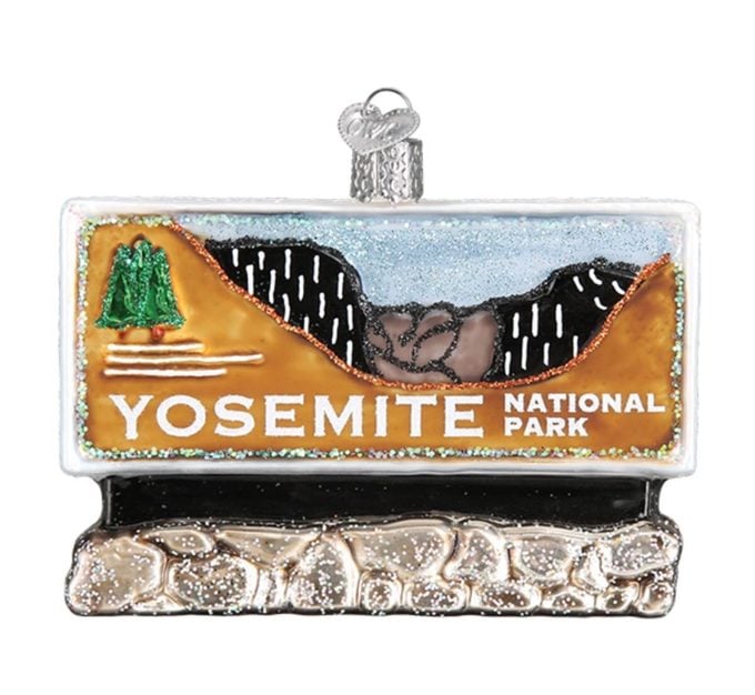 Yosemite+national+park+hanging+figurine+ornament