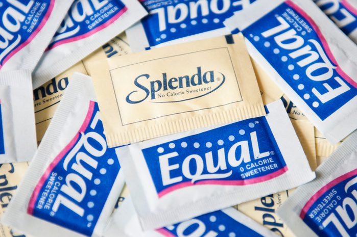 Splenda and Equal artificial Sweeteners