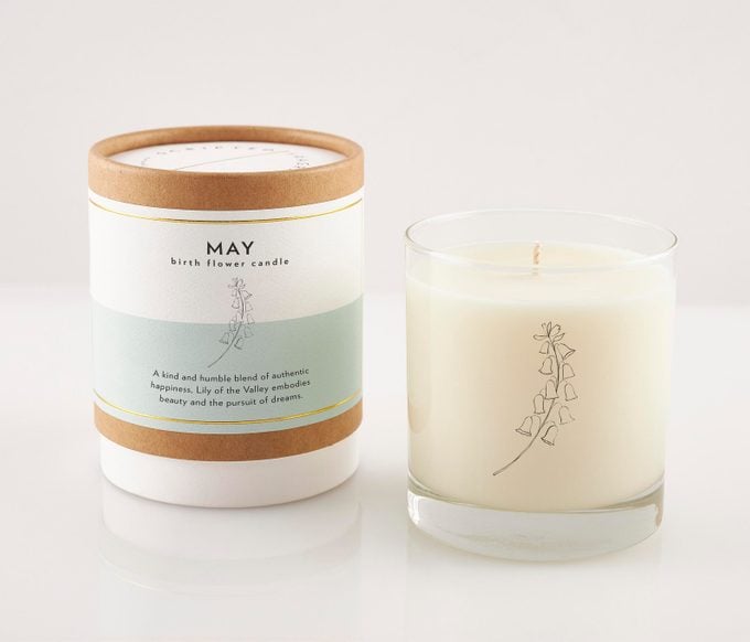 may birth flower candle