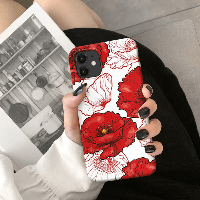 poppy phone case