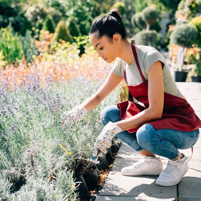 Woman Landscaping Gettyimages 1179799147