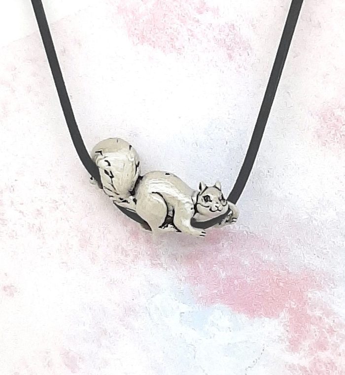 squirrel gifts, squirrel necklace