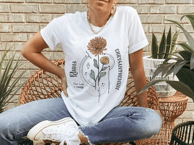 Chrysanthemum shirt