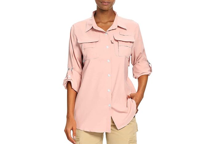 Women's Upf 50+uv Sun Protection Safari Shirt Ecomm Amazon.com