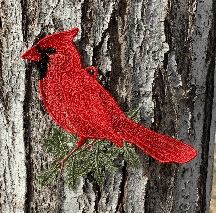 cardinal christmas ornaments