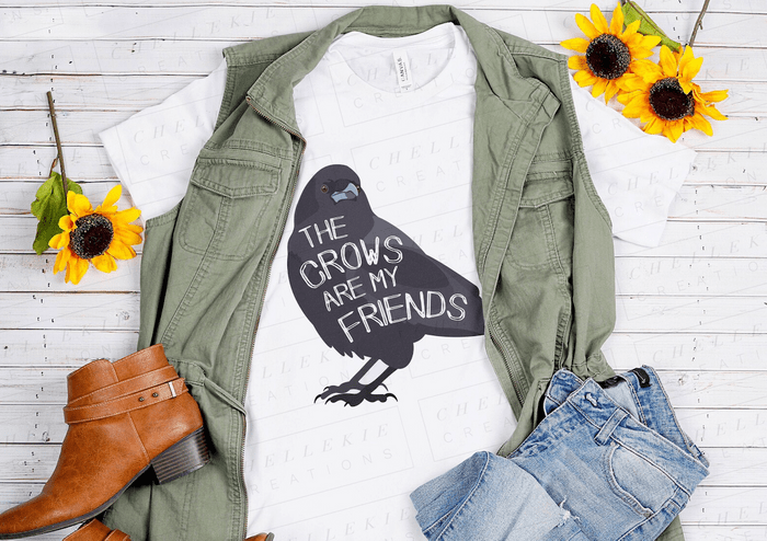crow shirt, crow gifts