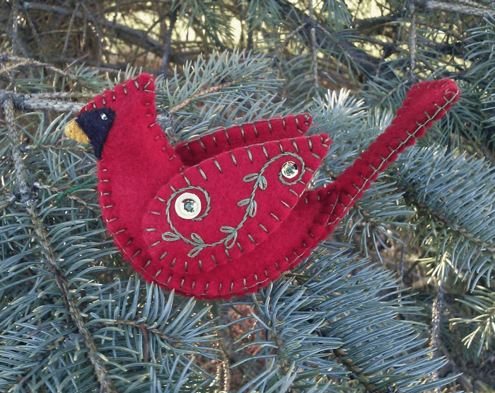 cardinal ornament