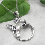 12 Hummingbird Necklaces and Jewelry Items From Etsy